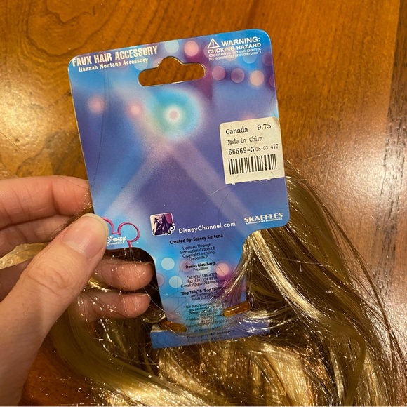 Hannah Montana Faux Hair Accessory Extensions Claw Clip from mid 2000s - Picture 4 of 7